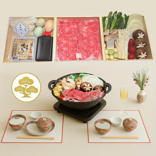 おせち「松」3人前　熟成すき焼きと特製オードブル